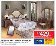 Monte Carlo 4 Piece Bedroom Suite
