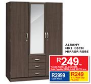 Albany MK2 135cm Mirror Robe