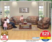 Gomma Gomma Caiman 4 Piece Lounge Suite + DVD Player