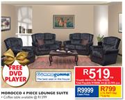 Gomma Gomma Morocco 4 Piece Lounge Suite + DVD Player