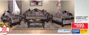 Gomma Gomma Laurenz 3 Piece Lounge Suite + Free DVD player