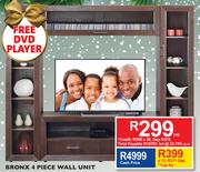 Bronx 4 Piece Wall Unit