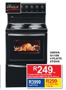 Univa U116B 4 Plate Stove
