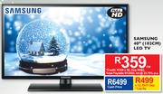 Samsung 40” (120cm) LED TV