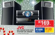 JVC Micro DVD Hi-Fi System UX-DN500