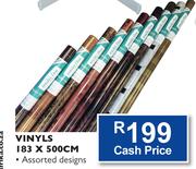 Vinyls 183 x 500cm