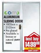 Comu Slidind Aluminium Door-1800mm*2100mm