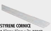 Sytrene Cornice-50mm*50mm*2m