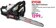 Ryobi 38cc Petrol Chainsaw