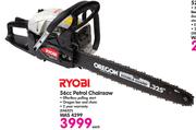 Ryobi 56cc Petrol Chainsaw
