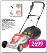 Ryobi 2400W Mower plus 580W Trimmer Combo KIT-286-Per Combo