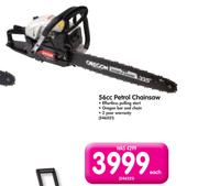 Ryobi 56cc Petrol Chainsaw 