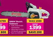 Ryobi 2000W Electric Chainsaw