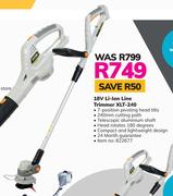 Ryobi 18V Li-Ion Line Trimmer XLT-240