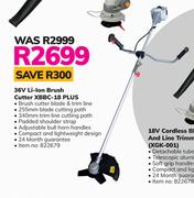 Ryobi 36V Li-Ion Brush Cutter XBBC-18 Plus