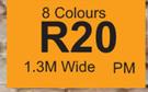 Wallpaper 8 Colours 1.3m Wide-Per M