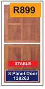 8 Panel Door Stable 138263