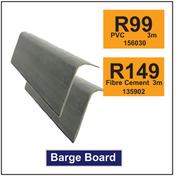 Barge Board PVC 3m 156030