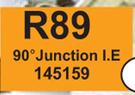 PVC Fittings Above Ground 90 Junction I.E
