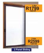 2 Panel Sliding 1.8m 135131