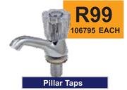 Pillar Taps 106795-Each