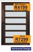 Horizontal Design 900 Hinged 162181/163949