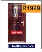Steel Security Door 3/6/8 Panel