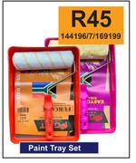 Paint Tray Set 144196/7/169199