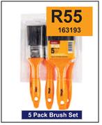 5 Pack Brush Set 163193