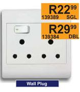Wall Plug SGL 139389