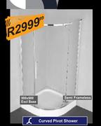 Curved Pivot Shower