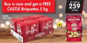 Castle Lager 24 x 500ml-Per Case