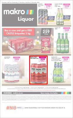 Makro : Liquor (21 December - 31 December 2022) , page 1