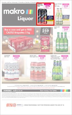 Makro : Liquor (21 December - 31 December 2022) , page 1