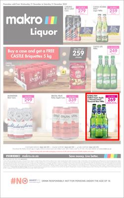 Makro : Liquor (21 December - 31 December 2022) , page 1