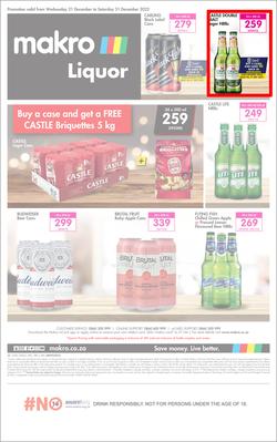Makro : Liquor (21 December - 31 December 2022) , page 1