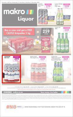 Makro : Liquor (21 December - 31 December 2022) , page 1