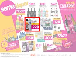 Game Liquor : Stock Up With Our Everyday Low, Low Prices (01 June - 05 June 2022), page 1