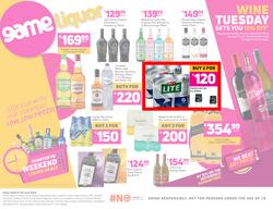 Game Liquor : Stock Up With Our Everyday Low, Low Prices (01 June - 05 June 2022), page 1