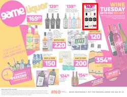 Game Liquor : Stock Up With Our Everyday Low, Low Prices (01 June - 05 June 2022), page 1