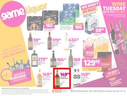 Game Liquor : Stock Up With Our Everyday Low, Low Prices (30 June - 03 July 2022), page 1