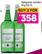 Belgravia London Dry Gin 1L- For 2