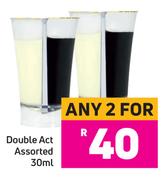Double Act Assorted 30ml- For Any 2
