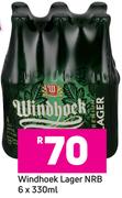 Windhoek Lager NRB 6 x 330ml 