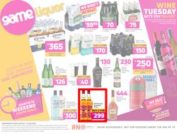 Game Liquor : Stock Up With Our Everyday Low, Low Prices (28 July - 31 July 2022), page 1