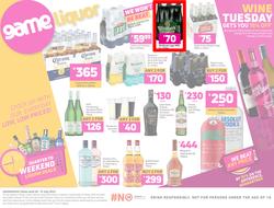 Game Liquor : Stock Up With Our Everyday Low, Low Prices (28 July - 31 July 2022), page 1