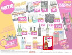 Game Liquor : Stock Up With Our Everyday Low, Low Prices (28 July - 31 July 2022), page 1