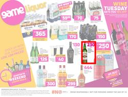 Game Liquor : Stock Up With Our Everyday Low, Low Prices (28 July - 31 July 2022), page 1