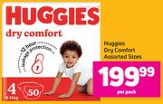 Huggies Dry Comfort-Per Pack