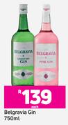 Belgravia Gin-750ml Each